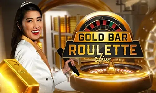 Live Roulette wheel with betting chips